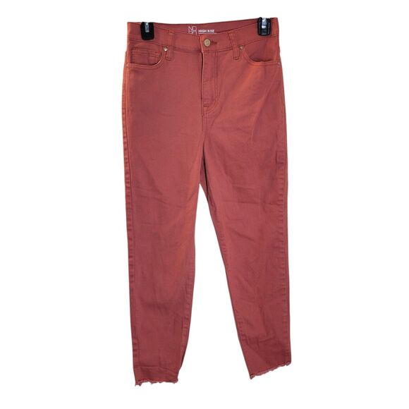 No Boundaries Womens Size 9 Pink Solid High Rise Skinny Jeans - Picture 7 of 10